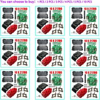 10X21700 BAT618 Li-ion Battery Plastic Case PCB Charging Protection Circuit Board Shell For Bosch 18V BAT610 BAT609 BAT618G BOX