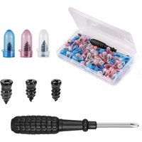AliExpress NONE Tire Repair Kit Three Sizes Mushroom Head Tire Plug Screws For Car Motorcycle Bike Tubeless Tires, Puncture Repair Tool