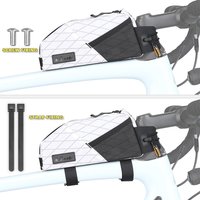 AliExpress Rhinowalk Bike Top Tube Bag Screw Or Strap Fixing Water-Resistant For Mtb&Road Bike Won't Touch Leg With Phone Fixing Strap