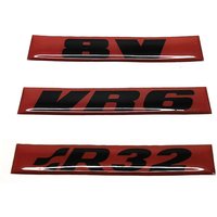 Golf II Emblems Nameplate PVC 8V VR6 R32 Decor Car Sticker Door Two Side Badge Grill Front Emblem