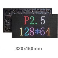 【SURPISE】P2.5 Indoor High Resolution Full Color LED Matrix Display Module 320X160mm 128X64 Pixel RGB Screen Display Panel