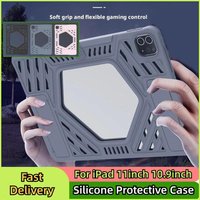 Silicone Protective Case For IPad Pro 11inch Shockproof Anti Slip Cover Heat Dissipation Slim Case For IPad Air 10.9 Inch