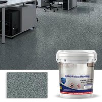 500G High-Gloss Epoxy Sand Floor Paint Self-Leveling Epoxy Colored Sand Floor Paint For Garage Concrete Floor Paint Building