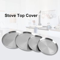 /Set Stainless Steel Kitchen Stove Top Covers Cooker Cover Stove Top Cover