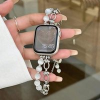 Jewelry+ Metal Strap For Apple Watch Ultra 3 49mm 11 10 46mm 42mm Women Fashion Bracelet For iWatch 9 8 7 6 5 4 SE 45/44/41/40mm