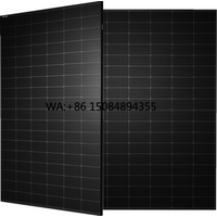 High Efficiency 450W-500W All Black N-TYPE Solar Modules Complete for Mono Solar Panels Kit for Solar System