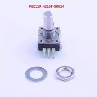 2-10PCS 100% Original PEC11R-4215F-S0024 Rotary Encoder 15mm SHAFT W/SWITCH PEC11R