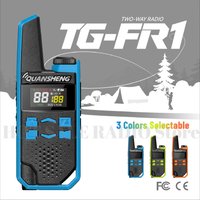 Quansheng TG-FR1 2PCS License Free Two Way Radio PMR446 FRS Type-C Charge NOAA VOX Flashlight Portable Walkie Talkie for Outdoor