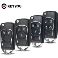 KEYYOU Modified Car Key Shell Replacement For Chevrolet Cruze For OPEL Insignia Astra J Zafira Car Remote 2/3/4/5 Buttons Key