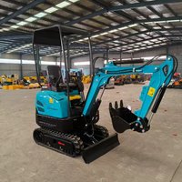 Mini Excavator 1.5 ton Free Shipping Mini Hydraulic Excavator Chinese Micro Digger minibagger Yanmar Micro Bagger diesel digger