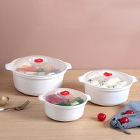 Microwave Oven Special Box Heated Soup Pot Rice Steamed Hot Steamed Buns With Lid Food Grade Lunch Box Preservation Box