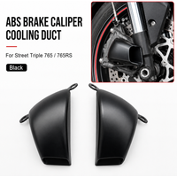 Motorcycle ABS Air Duct Brake Caliper, Radiator Cover Accessories, for Street Triple 765/765RS, New