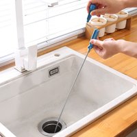 1PC Multifunctional Hand Crank Pipe Dredger Household Toilet Kitchen Sewer Drain Unclogger Tool
