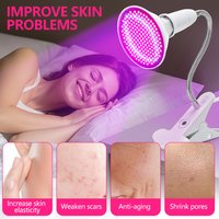 Anti Aging Red blue led Light Therapy Deep Red 660nm Near Infrared 850nm Beauty plant grow light bulb lamp for Full Body Skin