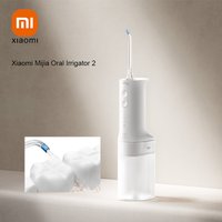 Xiaomi Mijia Oral Irrigator 2, Portable Electric Water Flosser 200ml Type-C Charge 3 Modes for Teeth/Gum Cleaning 2 Nozzles image 4