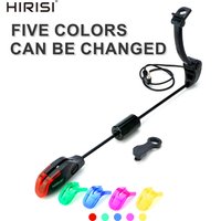 Hirisi Carp Fishing LED Swingers With 4 Plastic head for Fishing Alarms Bite Indicator B2011S Fishing Accessories