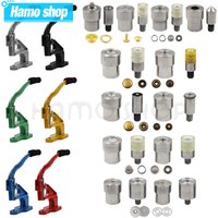 Hand Press Machine Metal Dies Mold Double Cap Rivets Snap Eyelet Fastener Buttons Installation Tools For Leathercraft Handmade