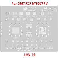 Amaoe BGA Reballing Stencil HW16 For Huawei Honor 50 50Pro Qualcomm Snapdragon 778G SM7325 Steel Mesh phone repair tools