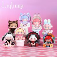 Linlinna Blind Box Collectible Figurine Cute Rabbit Design Daily Special Series Desktop Ornament Decor Gift For Adult Women