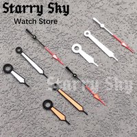 Starry Sky 8.5mm*12.5mm*12.5mm Black/Red/White/Orange Watch Hands With Green Luminous Suitable For NH35/PT5000 Watch Accessories