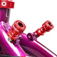 AliExpress NONE Aluminum Alloy Quick Release Pedal Adapter Anti-corrosion Ultra-light Bicycle Frame Mounting Base QR Buckle Anti-rust