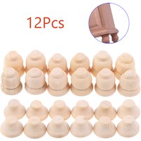 12pcs/lot 1:12 Dollhouse Miniature Mini Sofa Feet DIY Furniture Accessories 2 Styles