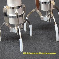 100pcs Coin Operated Games Doll Machine Claw Silicone Cover Anti-Slip Grip for Mini Arcade Game Accessories Stretching Sleeve