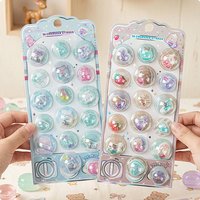 Cute Cartoon Capsules Relief 3D Stickers Decor Scrapbooking Diy Journaling Diary Stationery Sticker School Supplies Gift