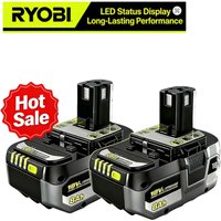 100% Original RYOBI P108 18 Volt Li-ion Power Tools P104 P107 RB18L50 RB18L20 P108 High Capacity Rechargeable Battery