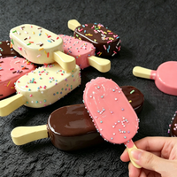 Artificial Ice Cream Popsicle Fake Food Model Resin Simulation Ice Cream Candy Props Bakery Shop Window Display Home Decoration