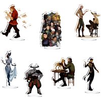 Dragon Age Popular Stand Model Plate Decoration Originality Desk Figure Display Fans Gift Inquisition Solas Fantasy Bioware