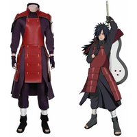 Anime Akatsuki Uchiha Madara Cosplay Costume Man Armor Lining Pants Suit Halloween Costume Party Costume image 4
