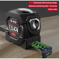 1 piece 5m, 7.5m and 10m high precision laser measuring tape, heavy duty thickened ruler, self-locking design Measuring tools