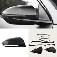 Für Hyundai Tucson NX4 2021-2024 LWB (nicht geeignet für SWB Tucson) Rückspiegelrahmen Linse Glanzstreifengehäuse 87611/21-N9000