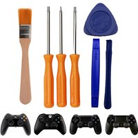7pcs Safety Screwdriver Torx T6 T8 T10 Anti Pry Hole Repairing Opening Tools For Switch PS3 PS4 PS5 Xbox 360 Series Screwdriver