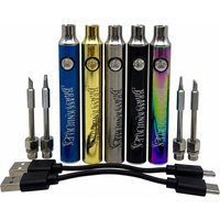 Elektrischer Lötkolben, unterer Typ, C-Ladung, 510-Gewinde, Schweiß- und Heizstift, einstellbare Spannung, 900-mAh-Akku.
