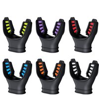 Diving Regulator Mouthpiece Double Color Silicone Replacement Snorkel Comfortable Wear Resistant Diving Accessories Standard Fit