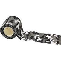 DIZETION Telescopic Non-woven Fabric Outdoor Camouflage Tape Hunting Camouflage Tape Finger Protection High Elastic Movement