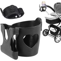 Cup Holder for Walker Adjustable Cart Cup Holder Rack 360 Degrees Rotation Wheelchair Bottle Attachment Electric Scooter Bottle