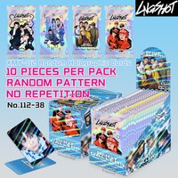 NEW Kpop 240Pcs/Box LNGSHOT Blind BOX Cards Random 10PCS holographic cards album SHOT CALLERS Louis Ohyul Ryul TRAINING DAY
