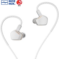 NICEHCK Tears In Ear Monitors 10mm Dual-Magnet Dual-Chamber DD Wired 0.78mm 2Pin 3.5mm/Type-C Plug HiFi Music Audio Earphone