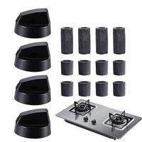 new Control Knobs Replacement Stove Knobs Replacements 4X Thermostat Stove Knob Stove Button Easy-to-Install Knobs For Home
