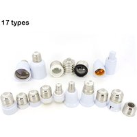 1x E27 E40 E14 to E27 GU10 G9 E12 B22 MR16 LED light Bulb Holder Converter AC base power Socket Adapter lampholder For Corn lamp