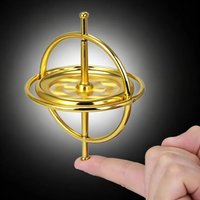Metal Anti-Gravity Gyroscope Model for Children's Primary School Science Stress Reduction Balance Alloy Mechanical Technology Je