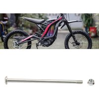 For Surron Light Bee X S Motorcycle Swing ARM Axle Rear Axle With Nut Screw Parts Off-road Rear Fork Mid.Shaft Rear Fork Shaft