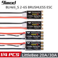 9IMOD Favourite FVT LittleBee 20A/30A ESC BLHeli_S OPTO 2-6S Brushless Speed Controller