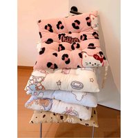 Thick Plush Cushion Winter Home Office Student Chair Dormitory Long Sitting Pillow Buttock Cushion Square Shape Home Decor