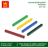 22 Pcs/lot 6112 1x12 High 12 Hole Building Block Moc Color Accessories Compatible with Brick DIY Children's Toy Assembly Gift