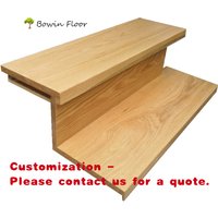 custom.Stair Bullnose Prefinished Oak Stair Treads