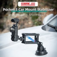 STARTRC Blade Arm Car Mount Stabilizer For DJI Osmo Pocket 3 INSTA 360 X4 GOPRO HERO 13 ACTION 5 Pro Camera Accessories